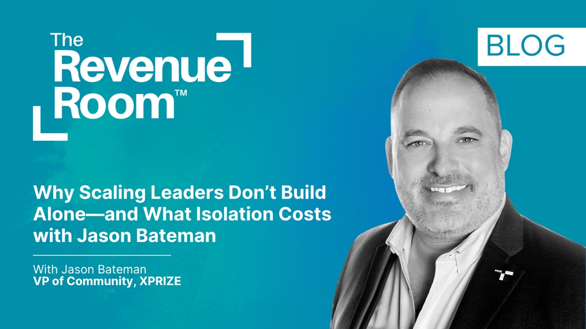 Why Scaling Leaders Don’t Build Alone—and What Isolation Costs with Jason Bateman