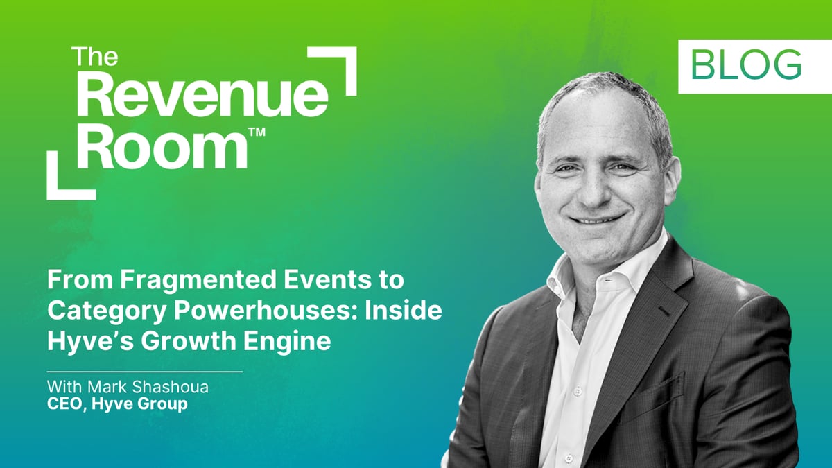 From Fragmented Events to Category Powerhouses: Inside Hyve’s Growth Engine