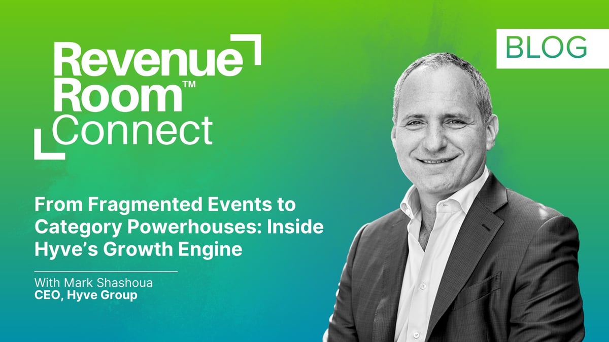 From Fragmented Events to Category Powerhouses: Inside Hyve’s Growth Engine