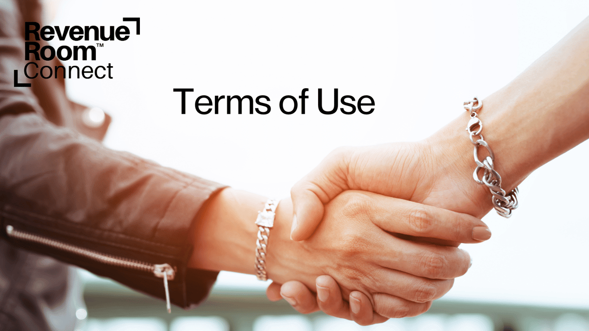 Revenue Room Connect Terms of Use