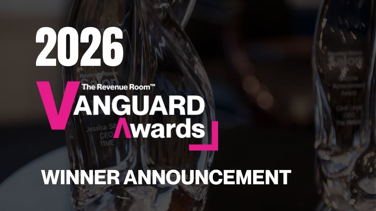 Press Release | Revenue Room™ Announces 2026 Vanguard Award Winners, Recognizing Women Leaders Delivering Measurable Business Impact