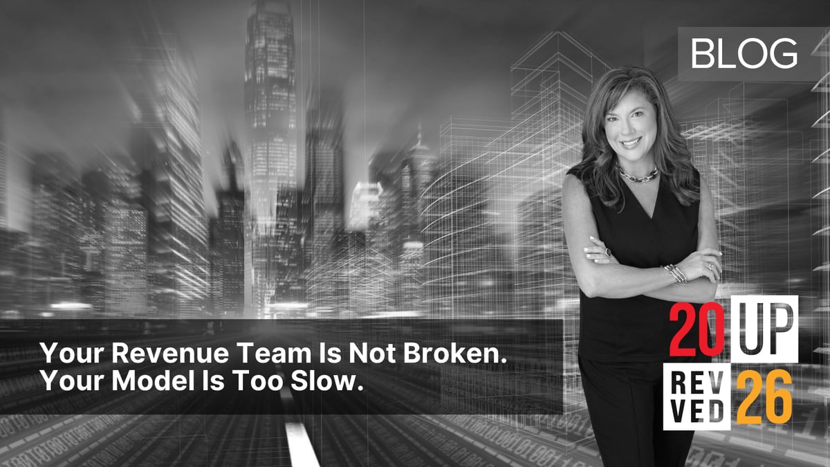 Your Revenue Team Is Not Broken. Your Model Is Too Slow.