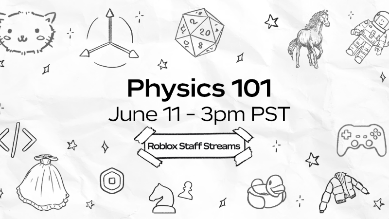 Roblox Staff Streams: Physics 101