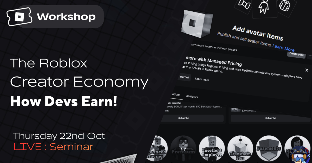 The Roblox Creator Economy - How Roblox Devs Earn