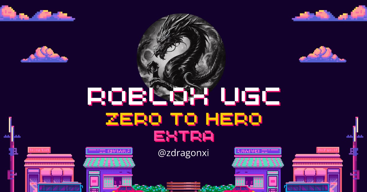 How to make Roblox UGC for absolute beginners. ( EXTRA )