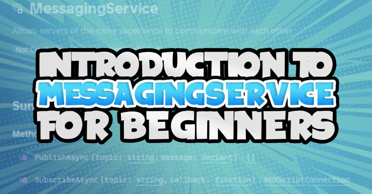 BEGINNER'S QUICKFIRE: Introduction to MessagingService