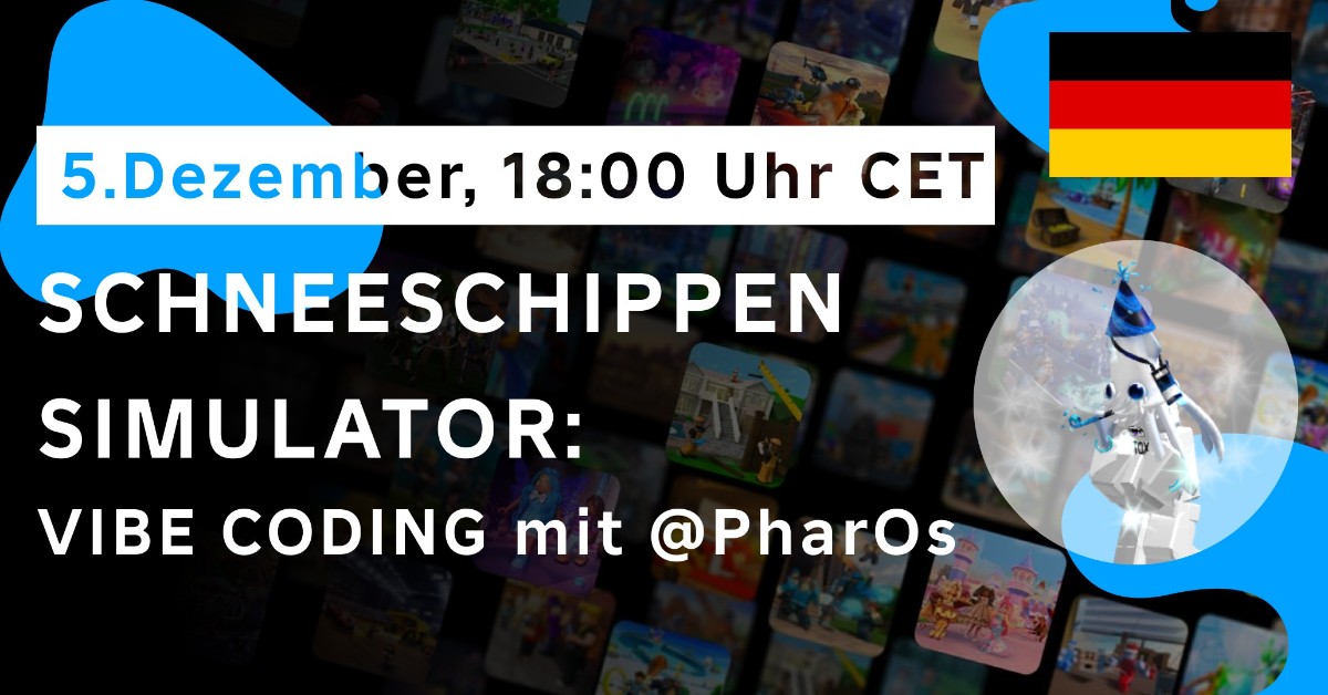 Schneeschippen Simulator: Vibe Coding mit PharOs