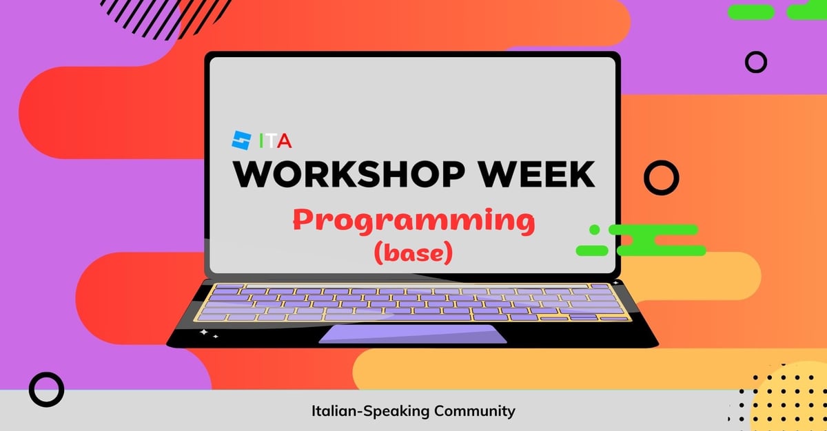 Programming (base) - Workshop Week ITA