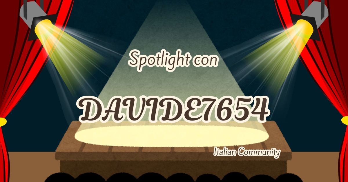 (Italian) Creator Spotlight: DAVIDE7654
