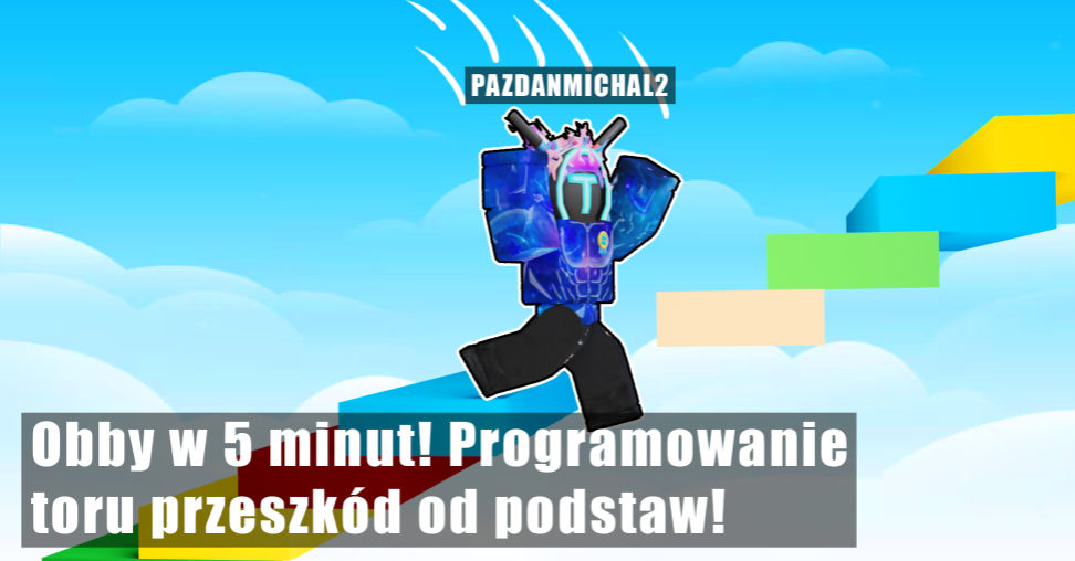 Obby w 5 minut! Programowanie toru przeszkód od podstaw!