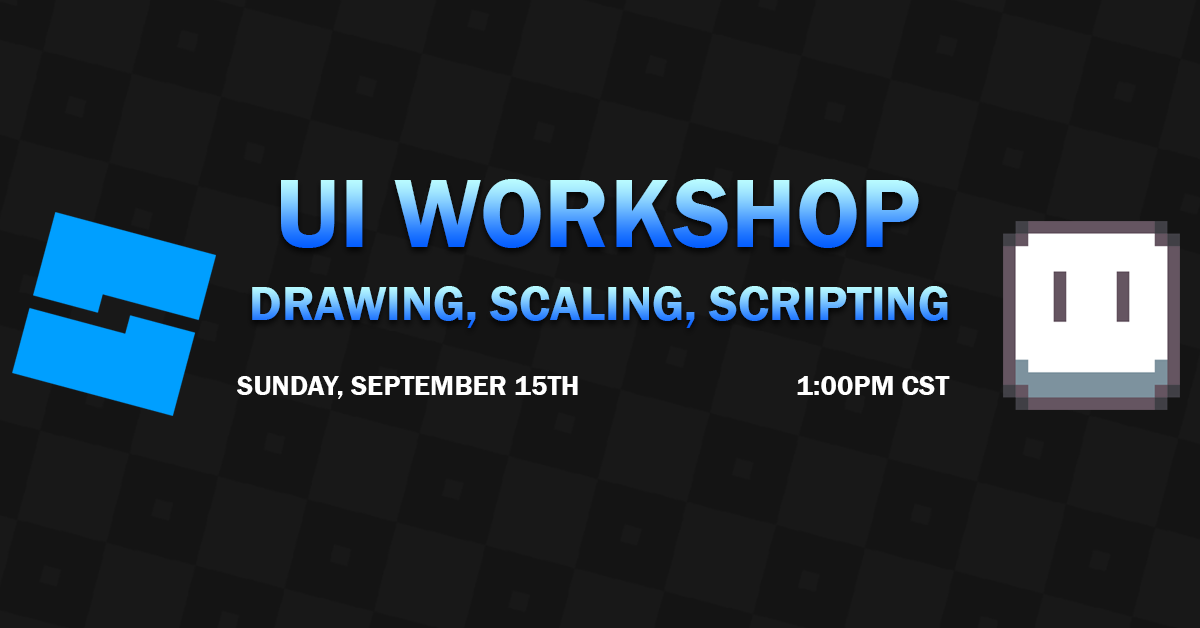 UI Workshop: Drawing, Scaling, and Scripting