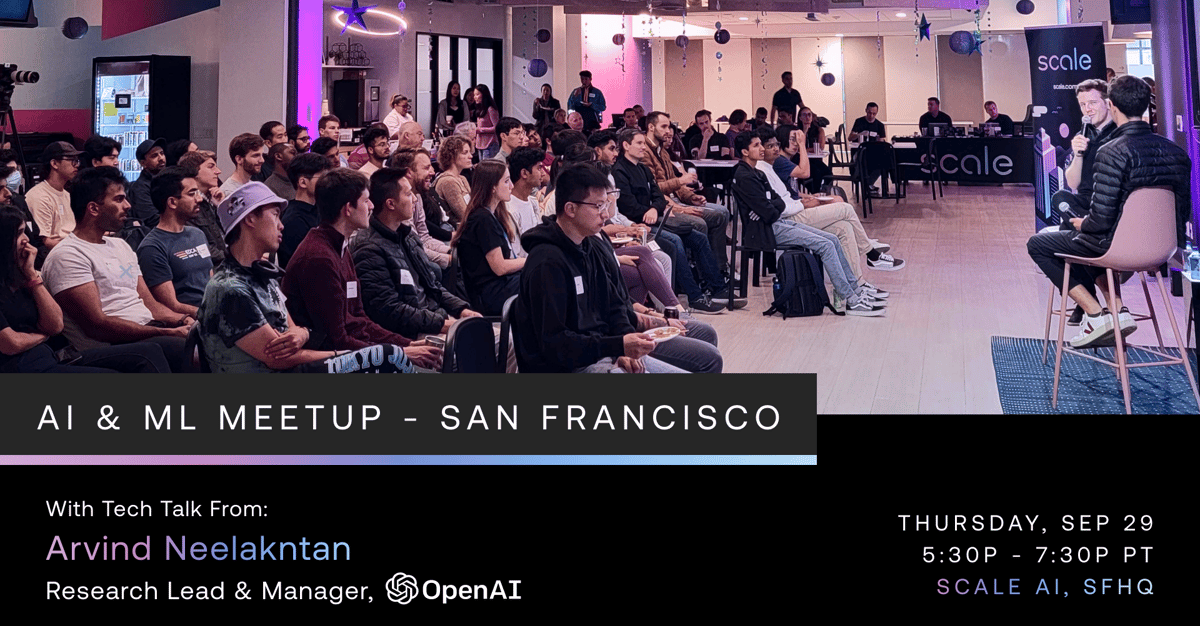AI & ML Meetup September 2022: San Francisco (In-person)