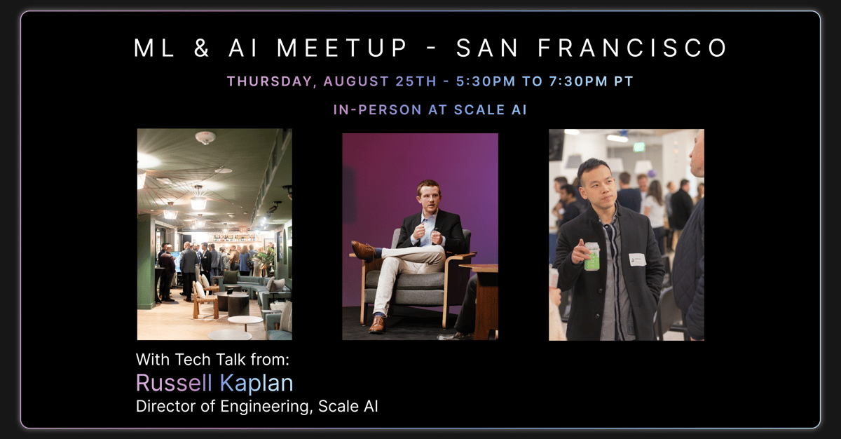 ML & AI Meetup August 2022: San Francisco (In-person)