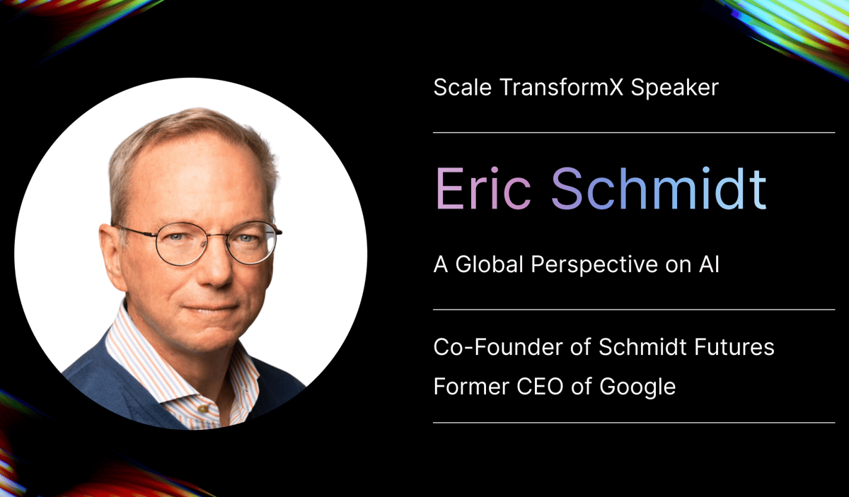 Eric Schmidt Discusses the Geopolitics of AI