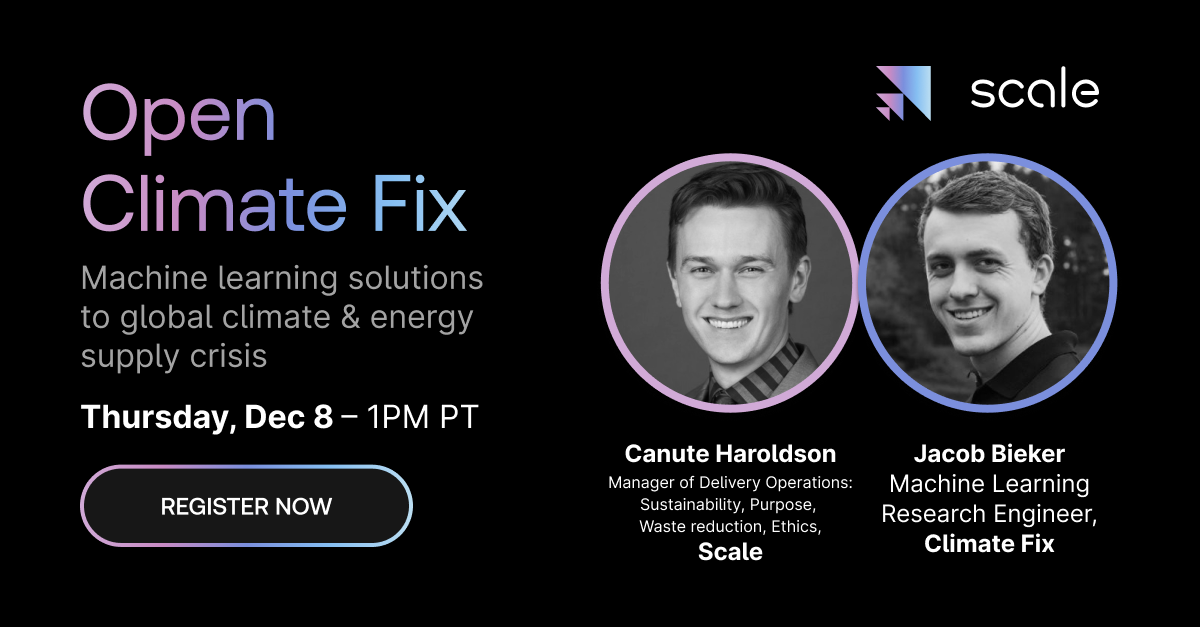 Open Climate Fix: ML Solutions to Global Climate & Energy Supply Crisis