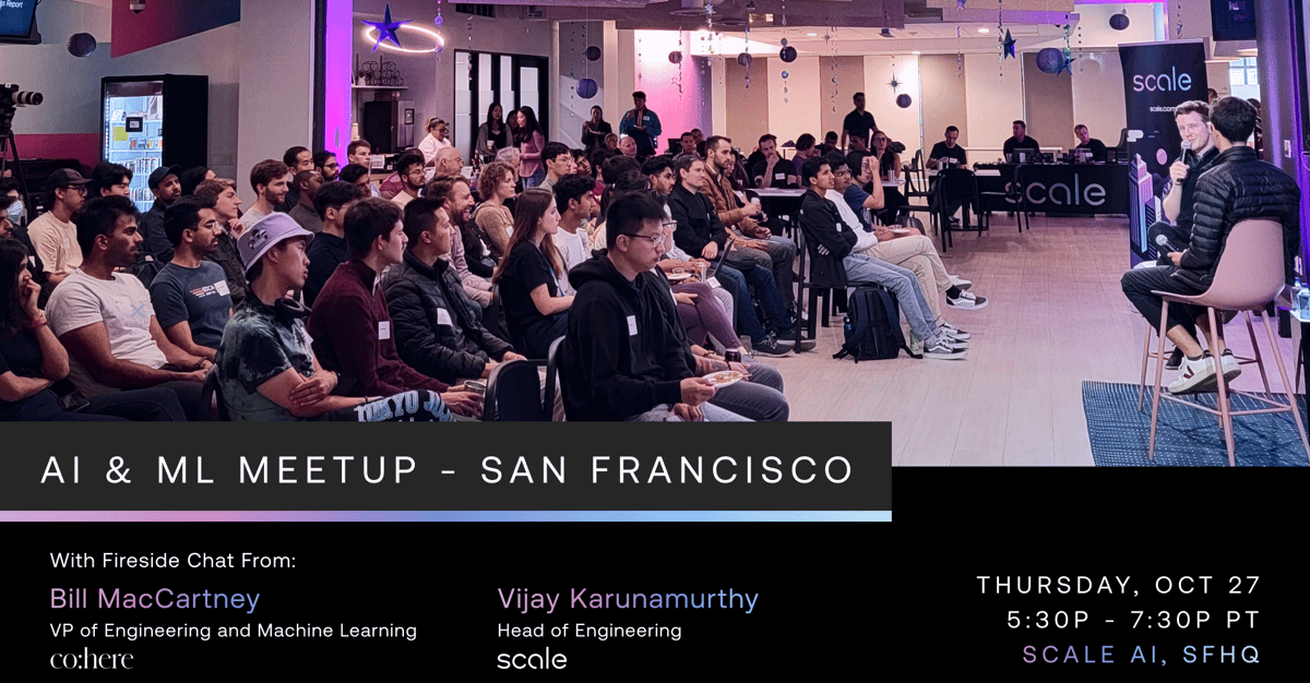 ML & AI Meetup October 2022: San Francisco (In-person)