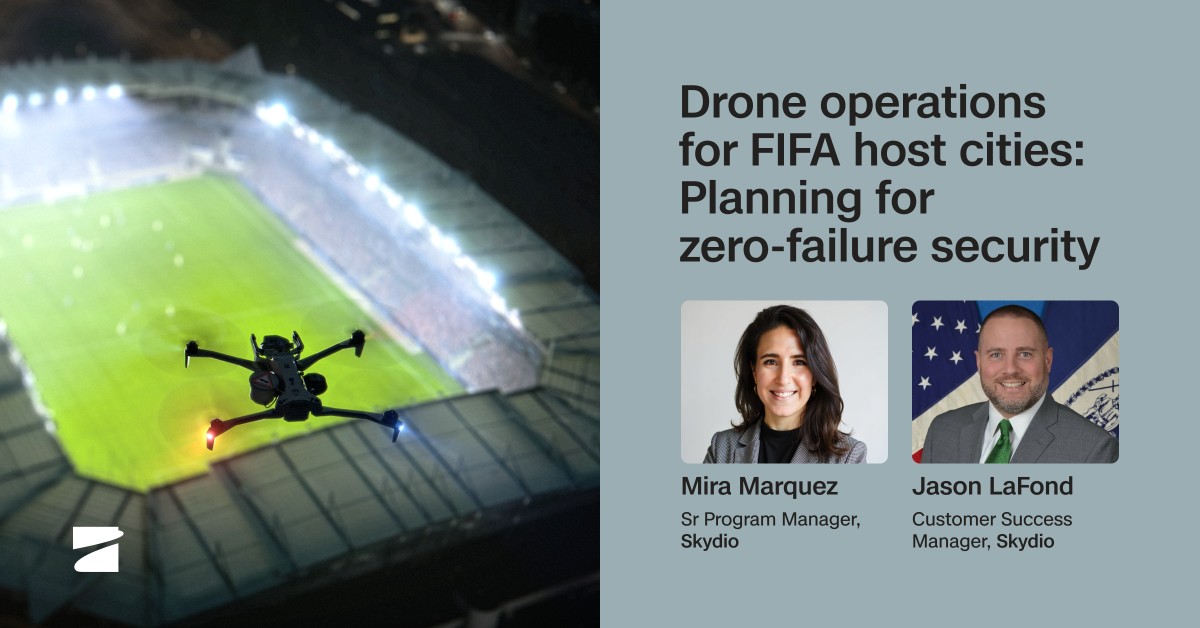 Drone operations for FIFA host cities: Planning for zero-failure security