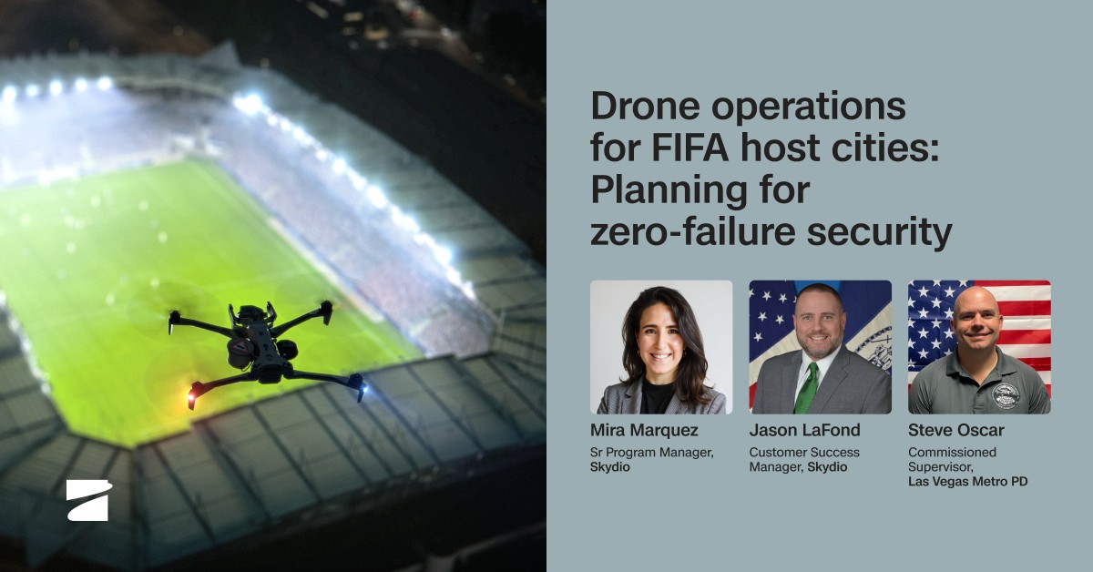 Drone operations for FIFA host cities: Planning for zero-failure security