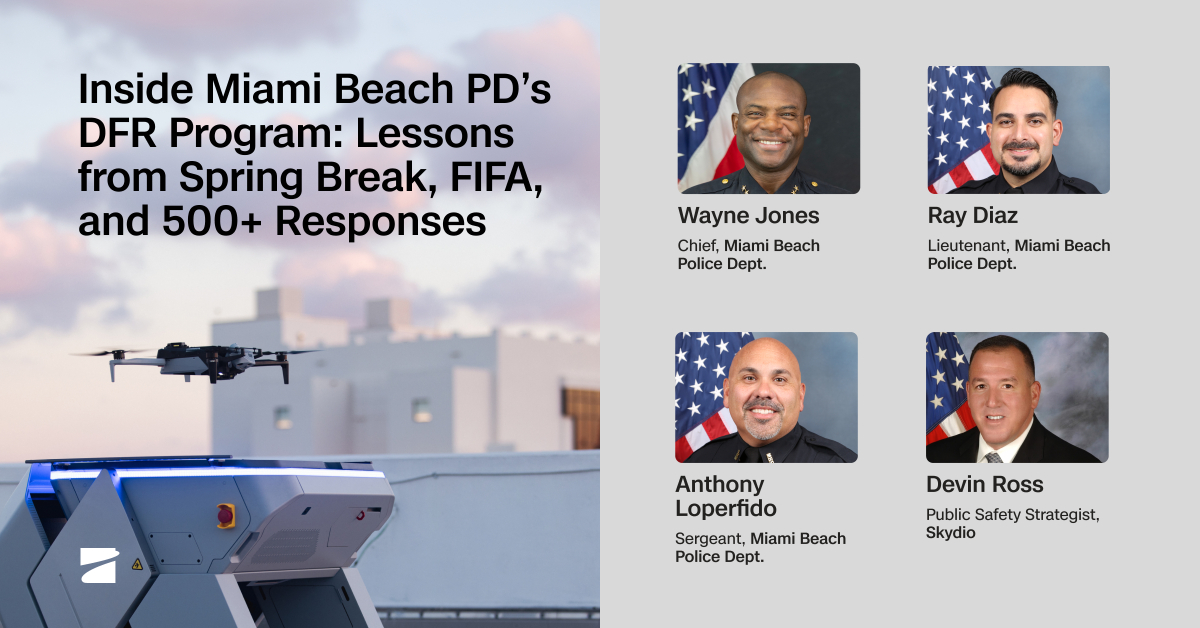 Inside Miami Beach PD's DFR Program: Lessons from Spring Break, FIFA, and 500+ Responses