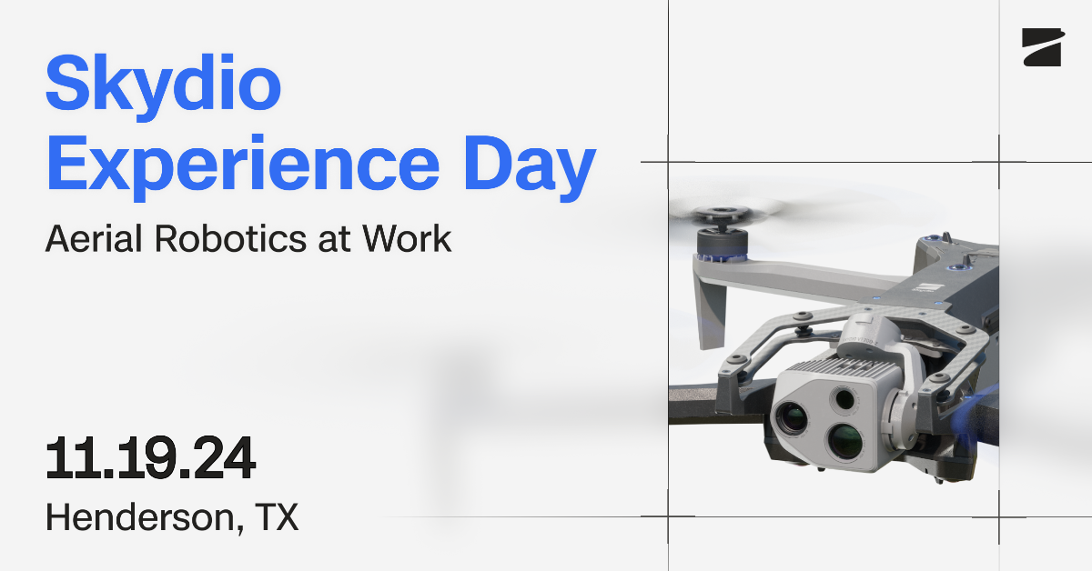 Skydio Experience Day: Public Safety | Henderson, TX | November 19, 2024