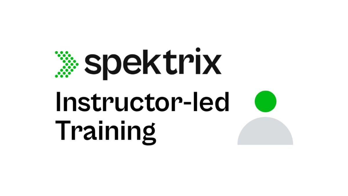 Spektrix Instructor-led Training