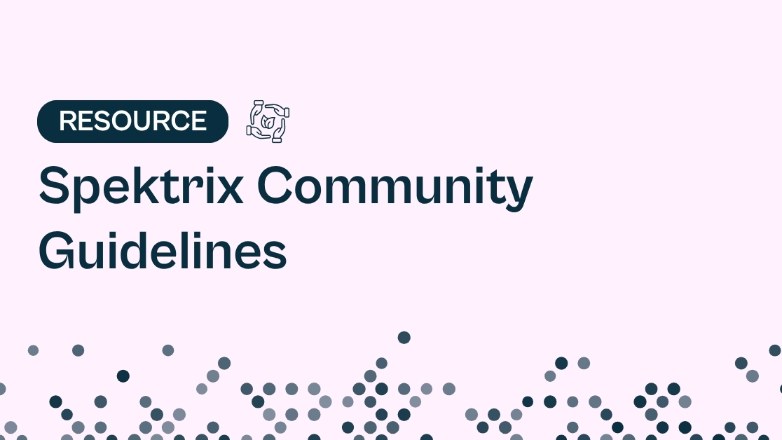 Spektrix Community Guidelines