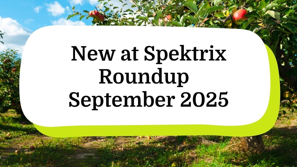 New at Spektrix Roundup - September 2025