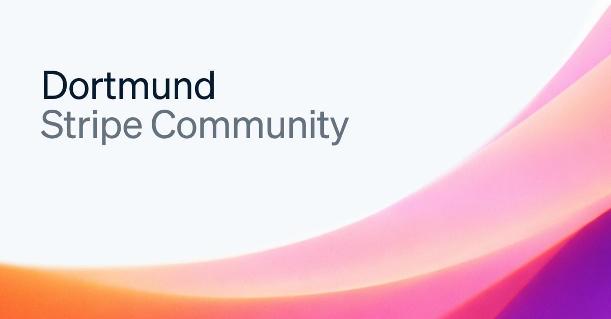 Stripe Community Dortmund #1