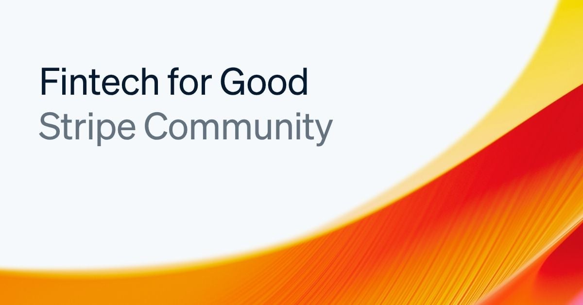 Stripe Fintech for Good Community meetup: desserts and decompress