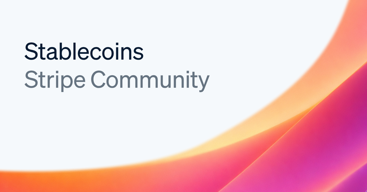 Build with Stripe Community: Build embedded payments into your platform or marketplace