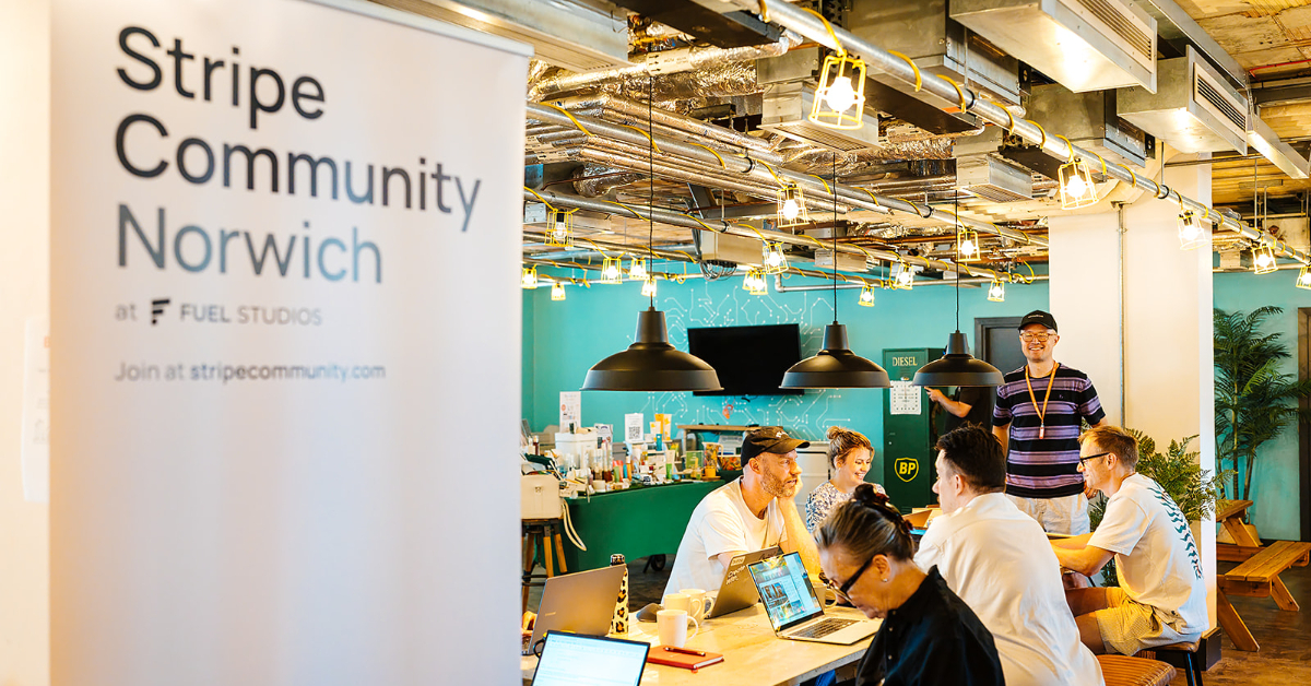 Norwich Stripe Community co-working day