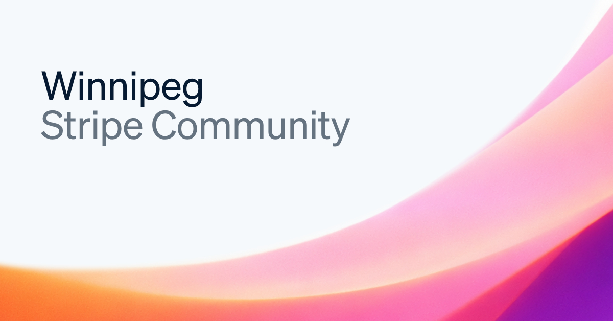 Stripe Winnipeg community launch