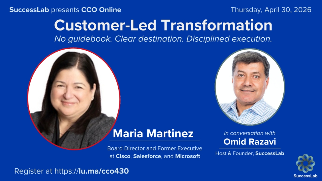 Maria Martinez: Architect of the Modern Customer Success Discipline