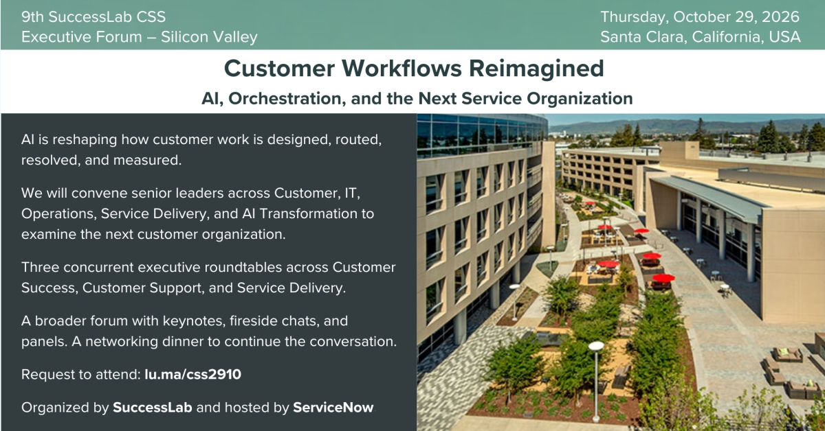 Customer Workflows Reimagined: AI, Orchestration, and the Next Service Organization
