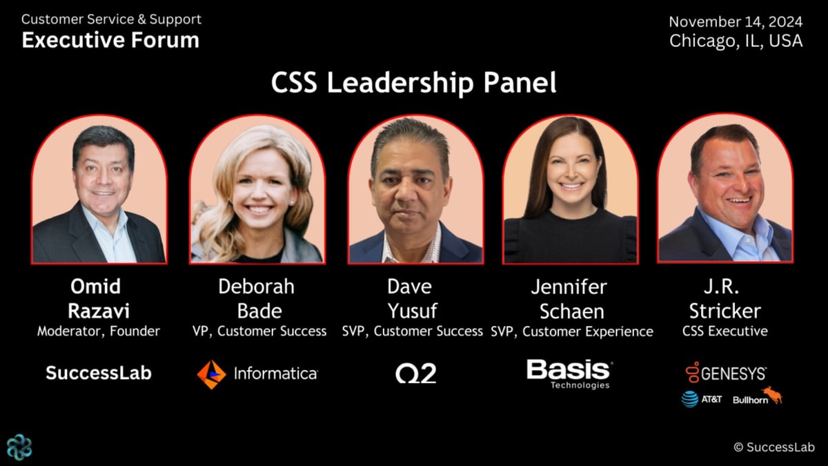 Transforming Customer Success and Support with AI: Highlights from the CSS Executive Forum - Chicago