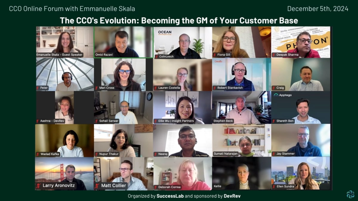 CCO Evolution from "Post-Sales" to General Manager of the Customer Base