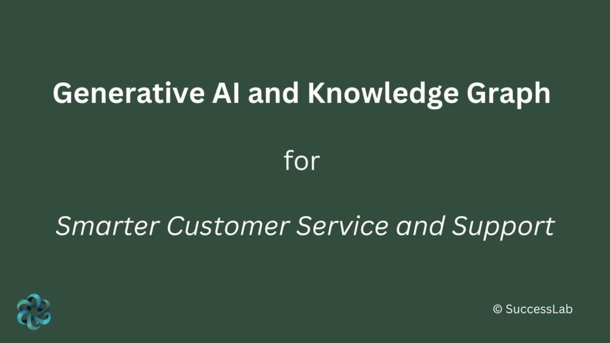 Knowledge Graphs Matter for AI in Customer Service—And What Else You Need