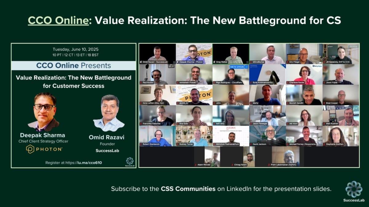 Value Realization: The New Battleground for Customer Success