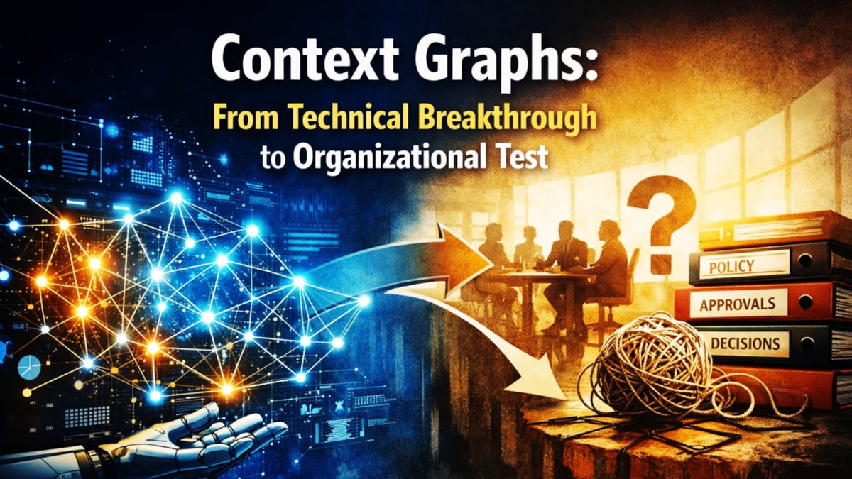 Context Graphs: A Technical Breakthrough and an Organizational Test