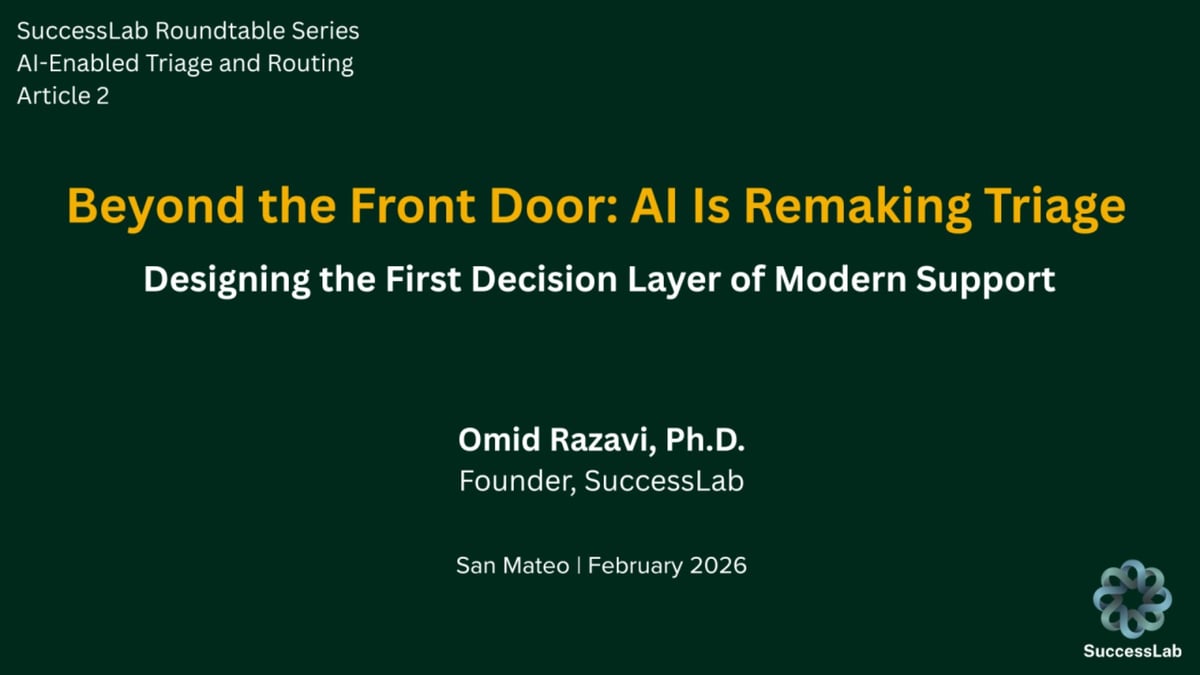Beyond the Front Door: AI Is Remaking Triage