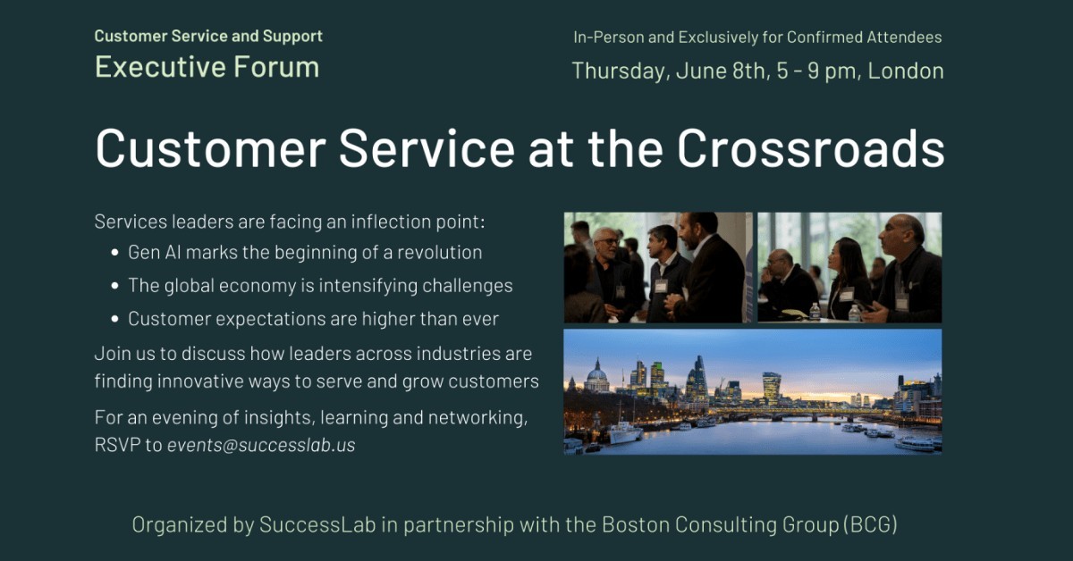 CSS Executive Forum: Customer Service at the Crossroads