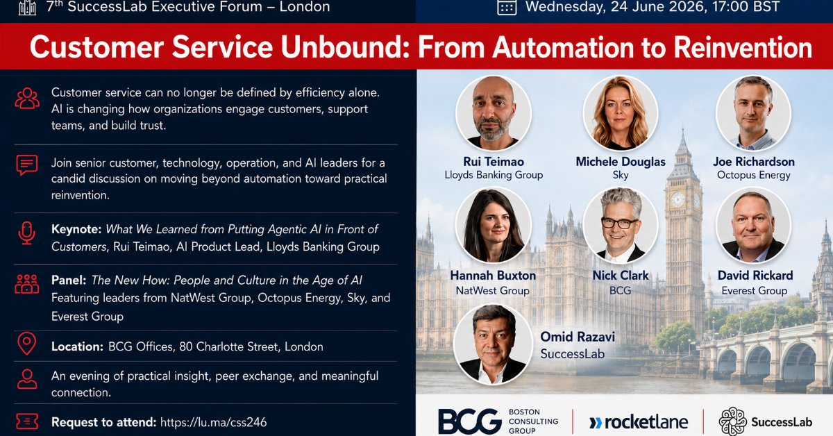 Customer Service Unbound: From Automation to Reinvention