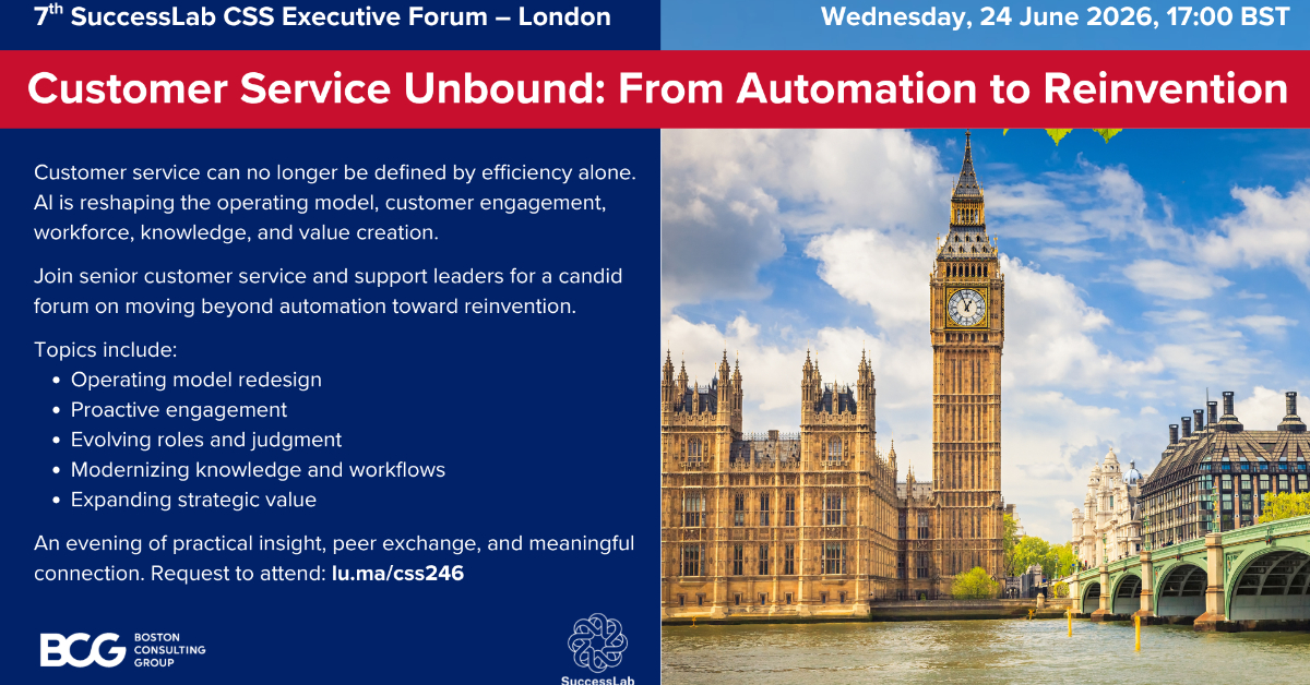 Customer Service Unbound: From Automation to Reinvention