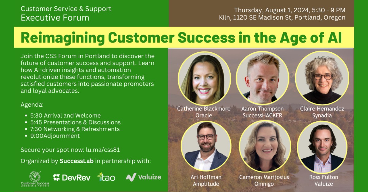 Reimagining Customer Success in the Age of AI