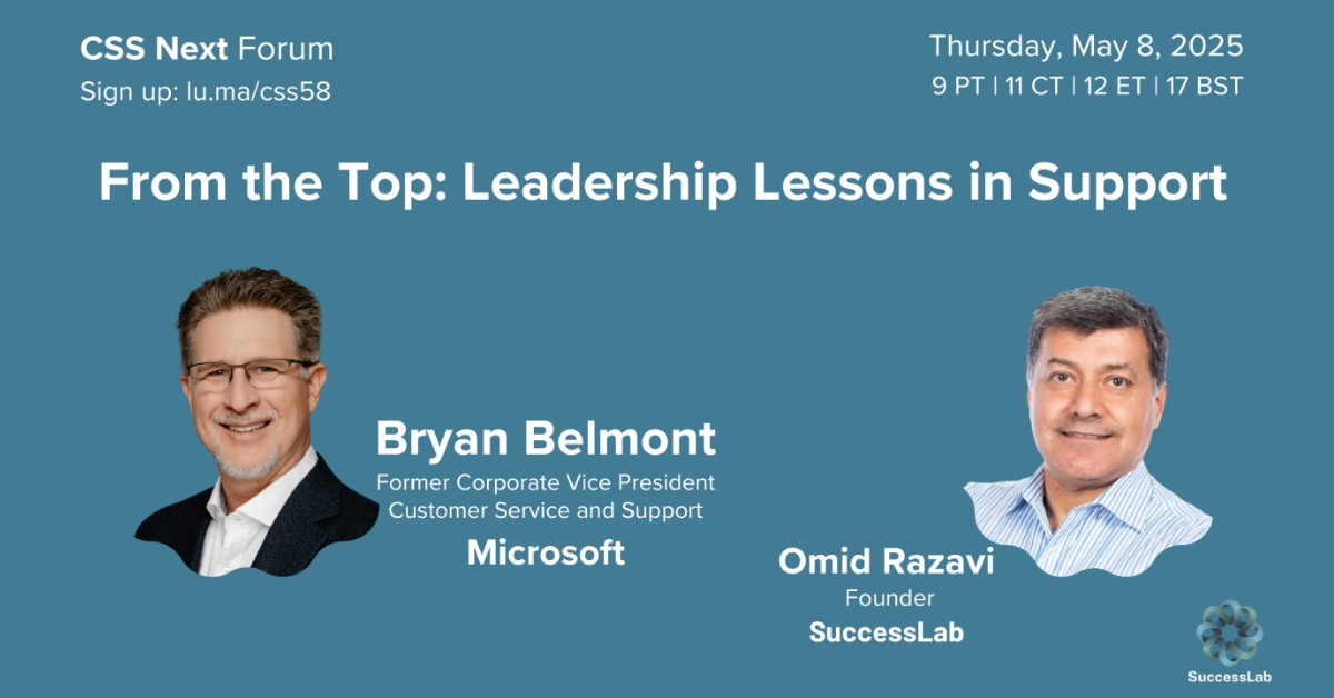 From the Top: Leadership Lessons in Support