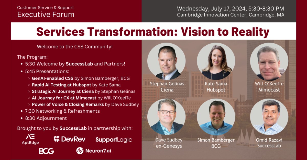 Services Transformation: Vision to Reality