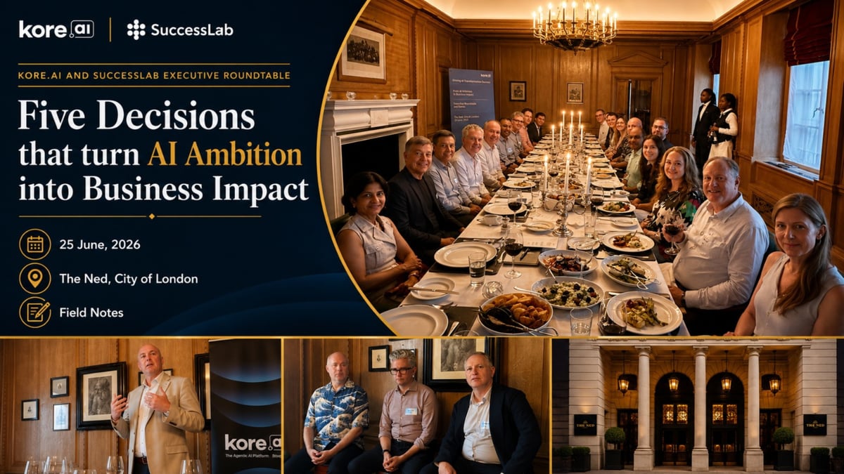 Five Decisions That Turn AI Ambition into Business Impact