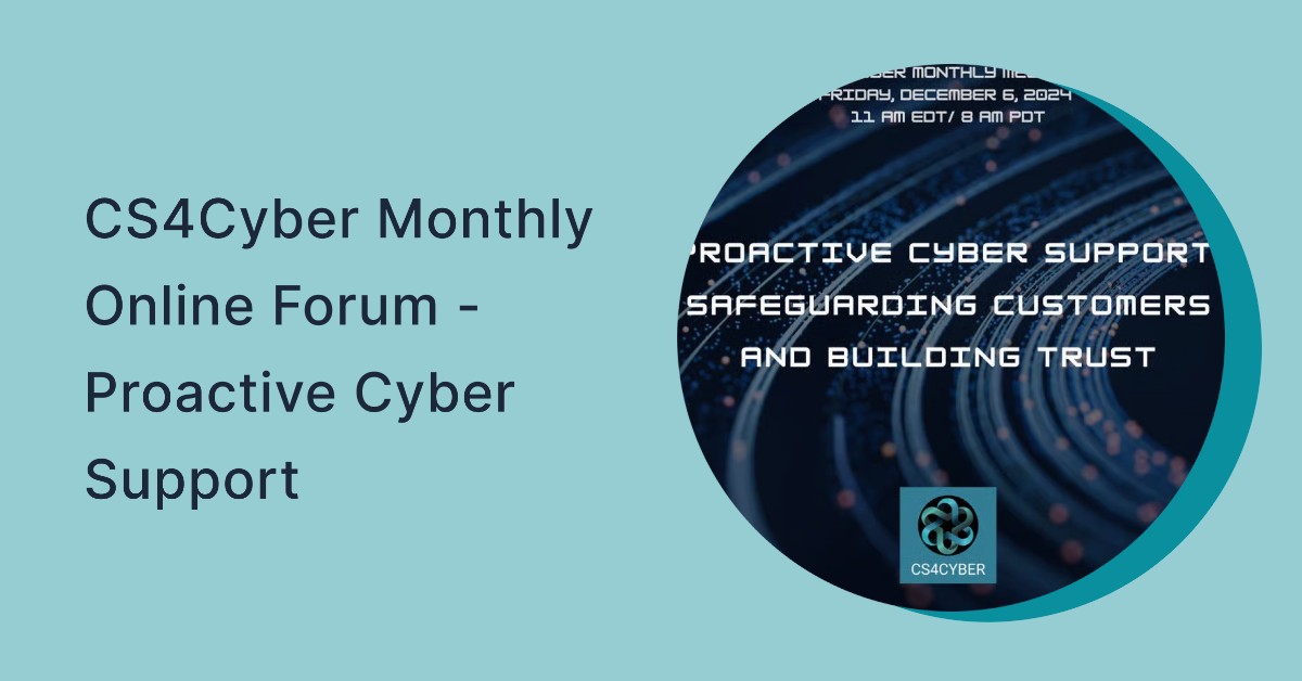 Proactive Cyber Support
