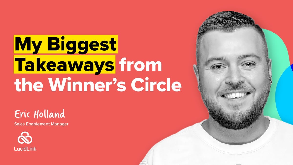My biggest takeaways from the Winner’s Circle￼