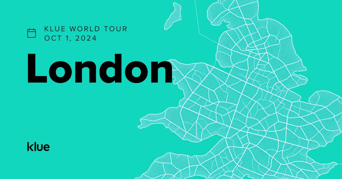 Klue World Tour - London